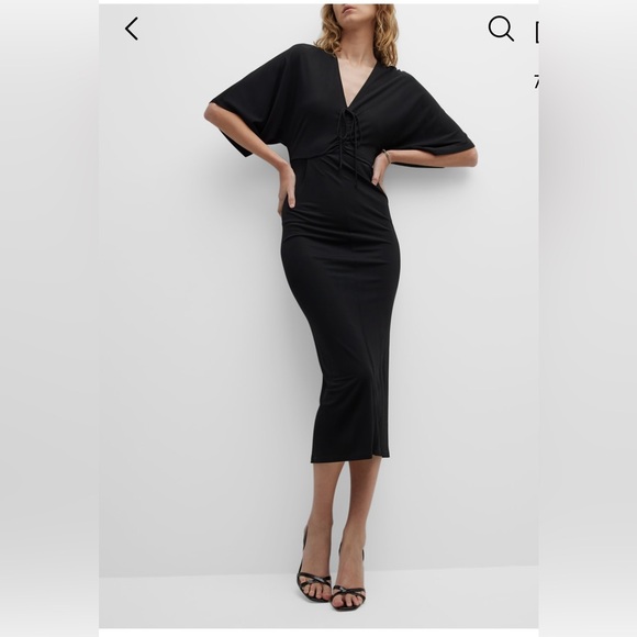DVF ruched midi dress - Picture 4 of 7